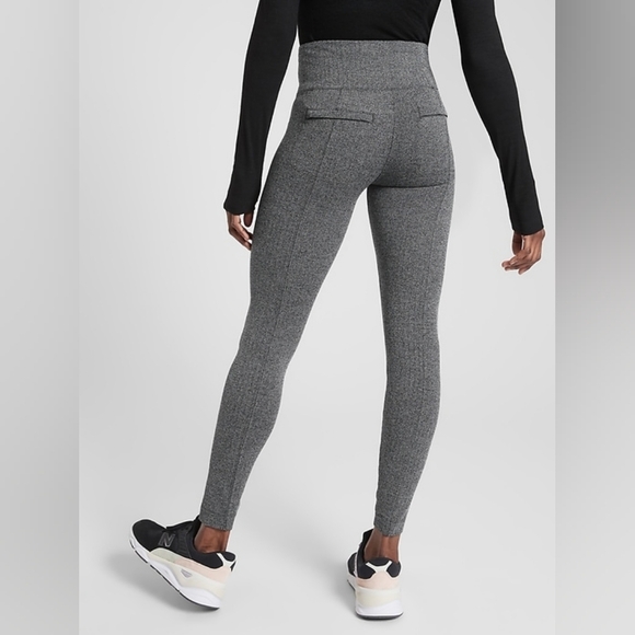 ATHLETA Delancey Herringbone Tight Leggings Small - Picture 3 of 9
